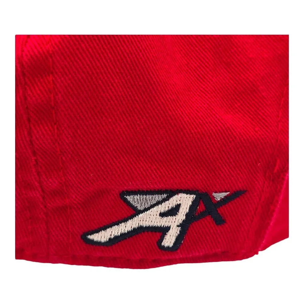 Disney Mickey Mouse Golf Red Baseball Cap Ahead Extreme Fit Red